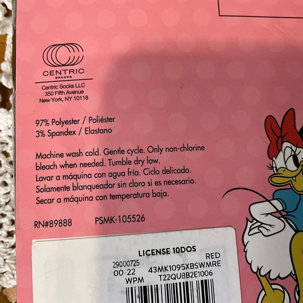 Disney Mickey and Friends‎ 10 Days of Socks Shoe Size 4-10 Gift Box Set